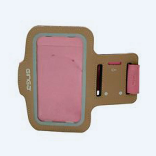 Funda Deportiva Ginga Pop, 5.5'', para Brazo, Rosa/Dorado