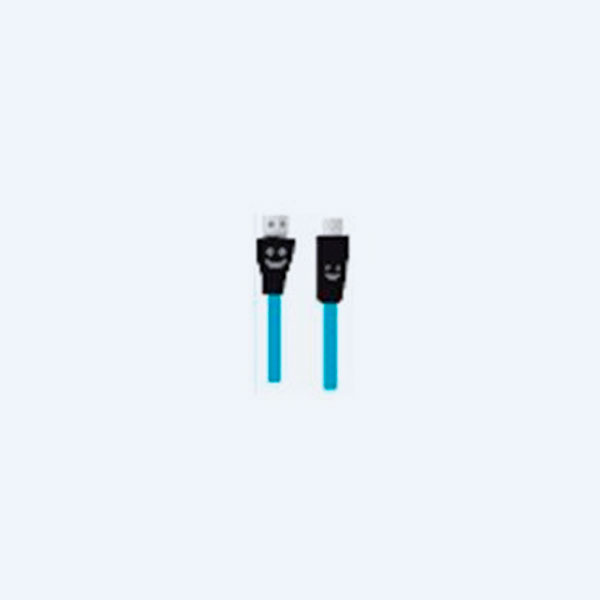 Cable USB 2.0 Ginga GI15CLUMIP5-AZ, Tipo Lighthing, Azul