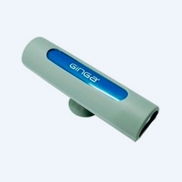 Batería Portátil Ginga Pop, 2600 mAh, iPhone 5-6/Micro USB/iPhone 4, Zafiro/Plata