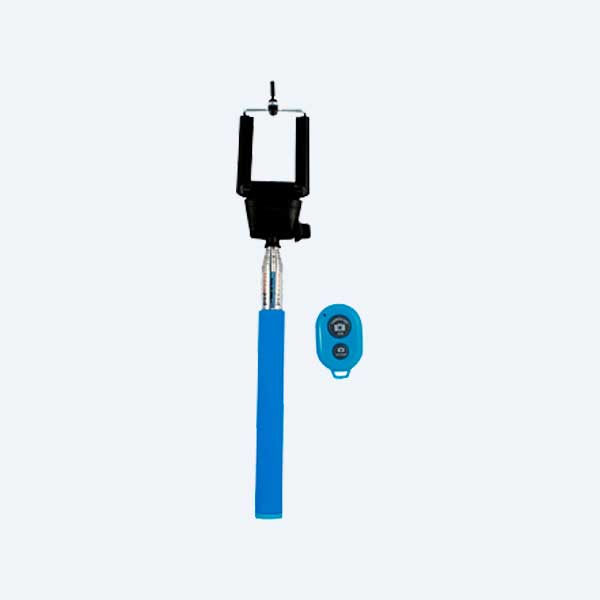 Mini Selfie Ginga Spring, Conexión 3.5mm, Azul
