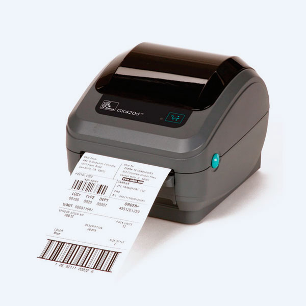 Impresora de Etiquetas Zebra GK420D, USB/Ethernet, Térmica Directa