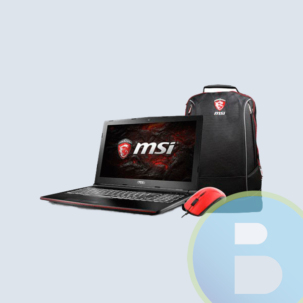 Laptopt MSI Gamer GP62 LEOPARD PRO MX, Core I7 6700HQ 2.6GHZ/16GB/1TB/15.6 FHD Anti reflejo/Nvidia GTX 1060 3GB DD5/No DvD/WIFIBT/Win 10 Home