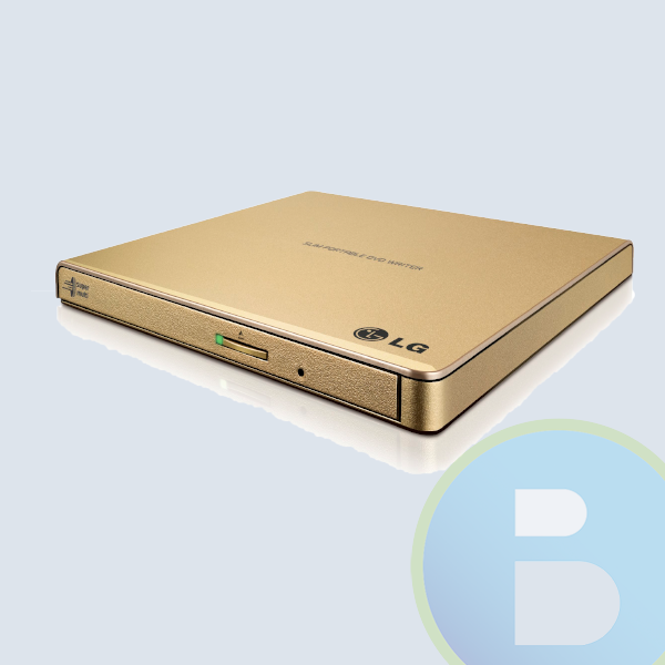 DVD WRITER 8X DUAL LAYER USB 2.0 LG EXTERNO SLIM EN CAJA DORADO W 8.1 COMT MAC OSX