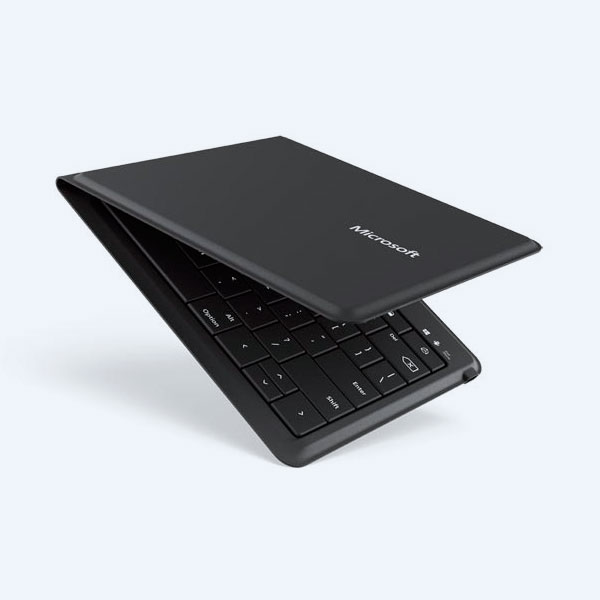 Teclado Microsoft Plegable, Inalámbrico, Bluetooth