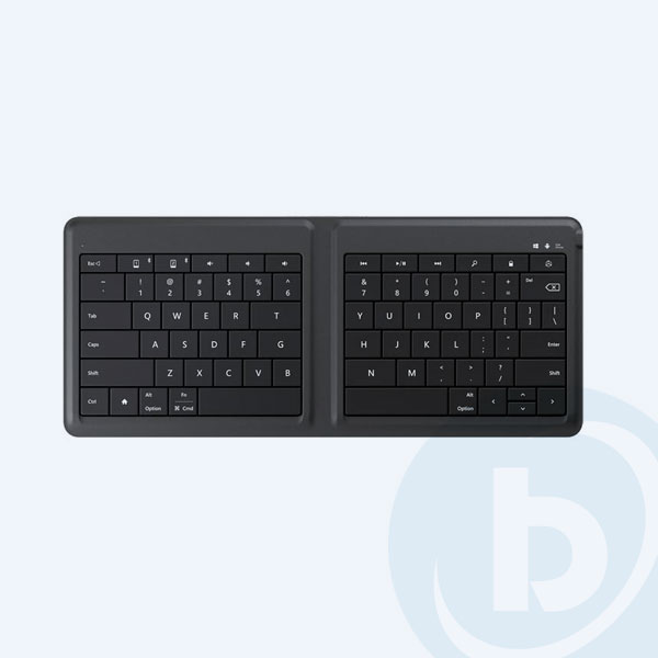 GU5-00004 - Teclado Microsoft Plegable, Inal&aacute;mbrico, Bluetooth