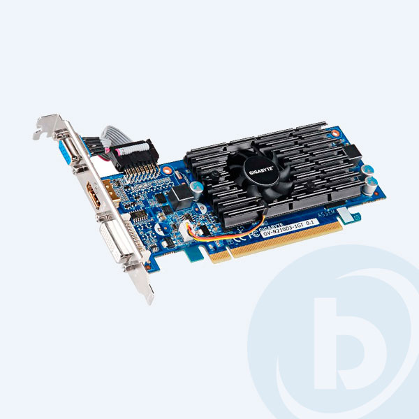 GV-N210D3-1GI - Tarjeta de Video Gigabyte Geforce GT 210, 1GB, 64BIT, DDR3, HDMI/DVI