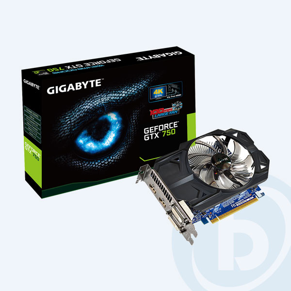 GV-N750OC-1GI - Tarjeta de Video GIGABYTE GEFORCE 750 OC, 1024MB, 128BIT, GDDR5