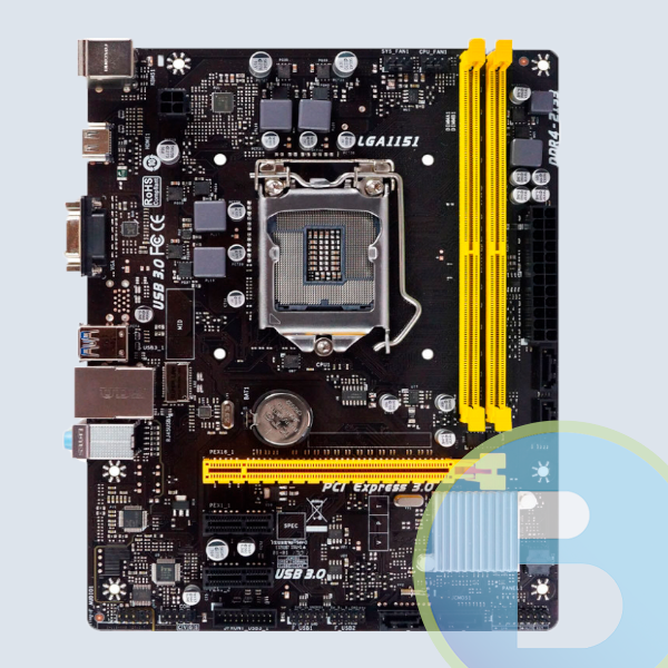 H110MHC - Tarjeta Madre Biostar H110MHC, Intel S-1151, 7A Gen/DDR4 2400/VGA/HDMI/USB3.0/Micro ATX