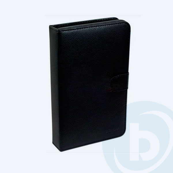 H32B001A07 - Funda para Tablet Vamav, 7'',  Con Teclado y Stylus, Soporte Posterior