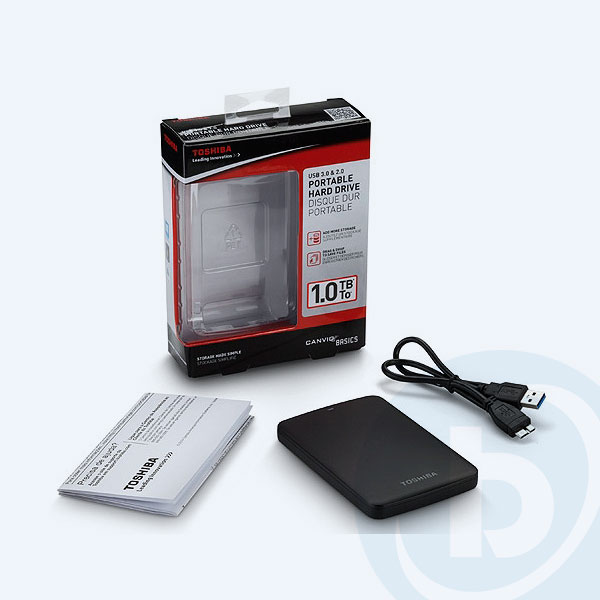 HDTB410XK3AA - Disco Duro Externo Portable Toshiba Canvio 5400, 1TB, 2.5'',  USB 3.0