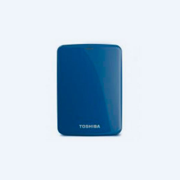 Disco Duro Externo Portable Toshiba Canvio, 1TB, 2.5'', USB 3.0,Azul, 1 USB 16GB + 1 Micro SD 16GB + 10GB Almacenamiento en la Nube