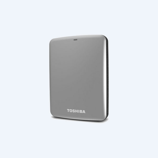 Disco Duro Externo Toshiba Canvio, 2TB, 2.5'',  USB 3.0