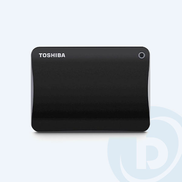 HDTC810XK3A1 - Disco Duro Externo Portable Toshiba Canvio Connect II, 1TB, USB 3.0, Negro