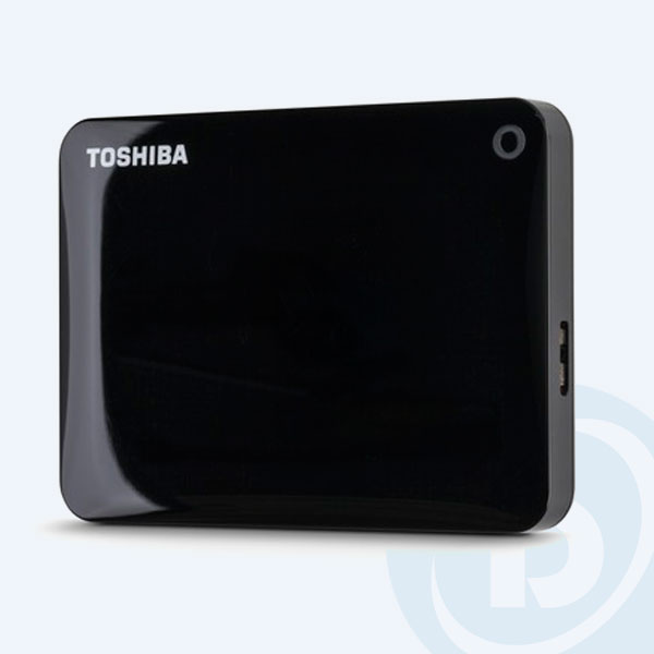 HDTC810XK3A1 - Disco Duro Externo Portable Toshiba Canvio Connect II, 1TB, USB 3.0, Negro