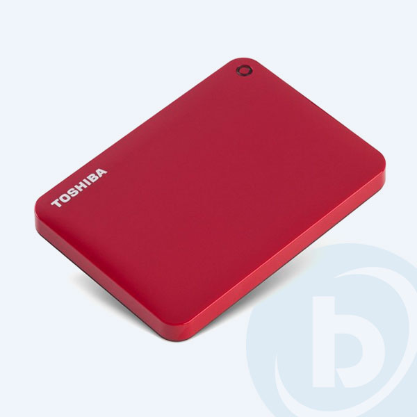 HDTC810XR3A1 - Disco Duro Externo Portable Toshiba Canvio Connect II, 1TB, USB 3.0, Rojo