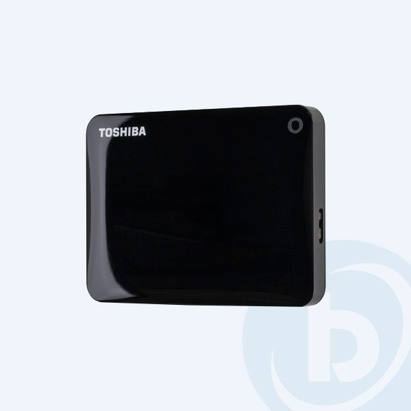 HDTC820XK3C1 - Disco Duro Externo Portable Toshiba Canvio Connect II ,  2TB, 109x78mm, USB 3.0, Conexi&oacute;n Remota
