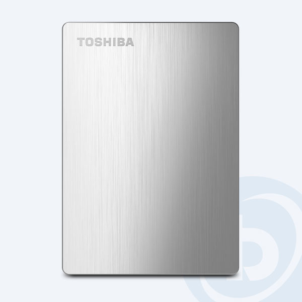 HDTD210XS3E1 - Disco Duro Externo Portable Toshiba Canvio Slim II , 1TB, 2.5'', USB 3.0,  Plata