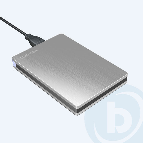 HDTD210XSMEA - Disco Duro Externo Toshiba Canvio, 1TB, USB 3.0, Plata