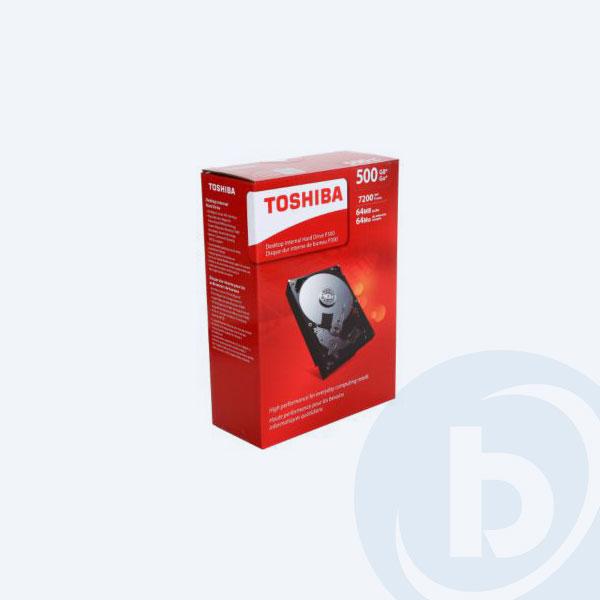 HDWD105XZSTA - Disco Duro Interno Toshiba P300, 500GB, 3.5'', SATA, para Computadora