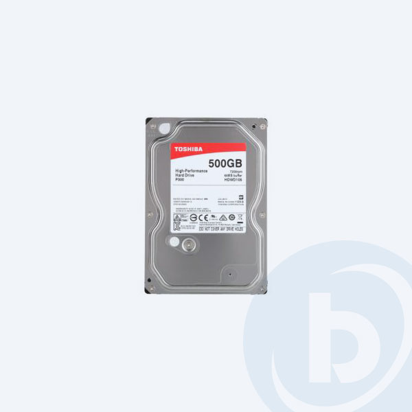 HDWD105XZSTA - Disco Duro Interno Toshiba P300, 500GB, 3.5'', SATA, para Computadora