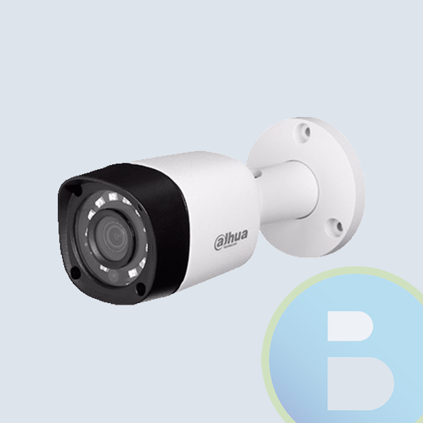 CAMARA DAHUA BULLET HDCVI 1080P/TVI/AHD/CVBS/LENTE 2.8MM/ANGULO DE VISION 106 GRADOS/ DWDR/SMART IR 20MTS/IP67/METALICA/MENU OSD