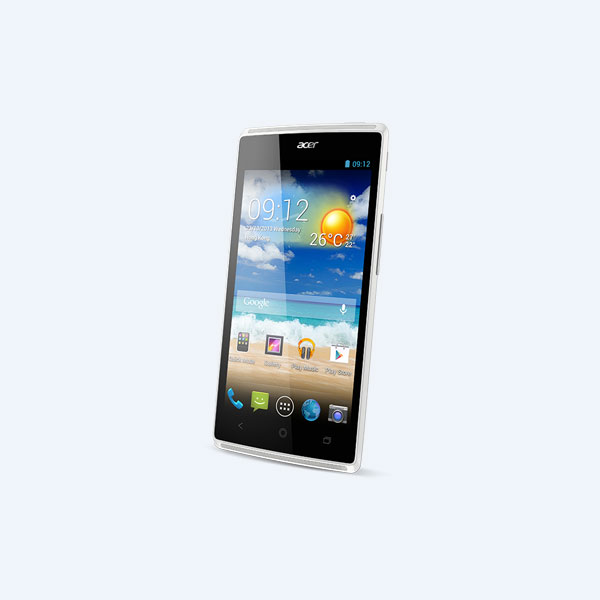 Celular Acer Liquid Z5, 5'', Cámara 5 Mpx, Blanco