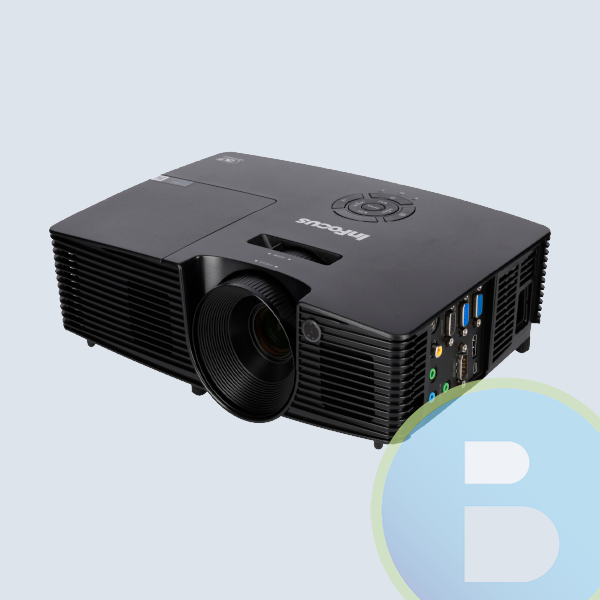 Proyector InFocus IN114v DLP, 3500 Lúmenes, XGA 1024 x 768, Negro