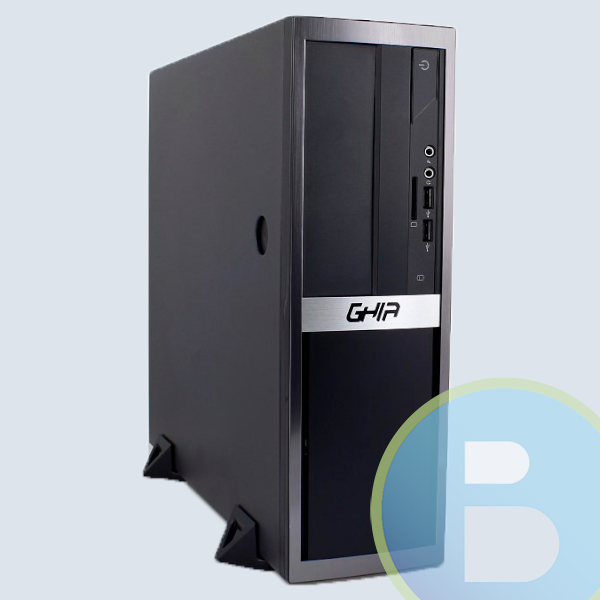 Gabinete GHIA Compagno Celeron N3150, Quad Core 1.6, 4 GB SSD, 32 GB, Windows 10