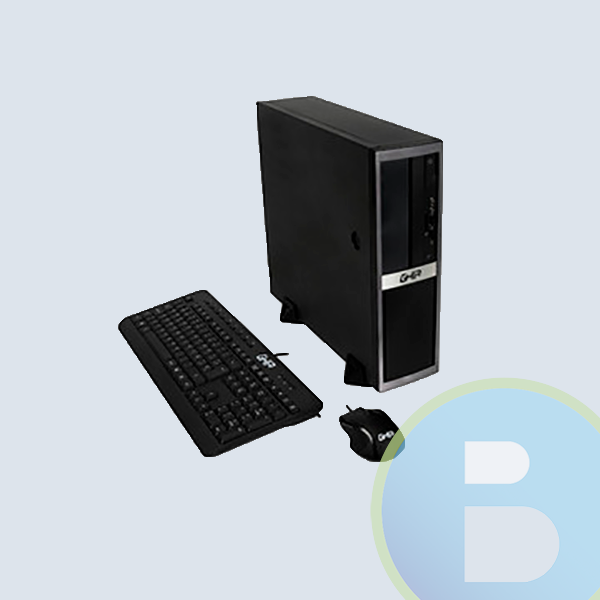 GHIA COMPAGNO SLIM / INTEL CORE I5 7400 QUAD CORE 3.00-3.50 GHZ / 8 GB / 1 TB / DVD / SFF-N / SIN SISTEMA