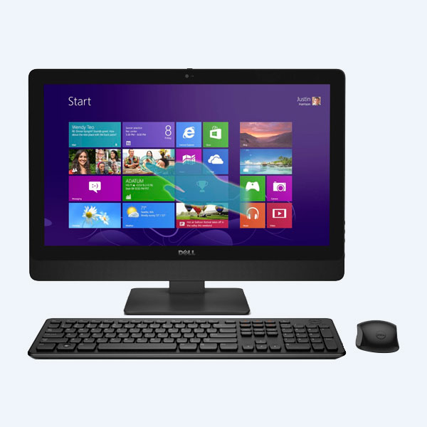 AIO Dell Inspiron 23-5348, 23'', Core i5-4460S, 8GB RAM, 1TB DD, DVDRW, W8.1