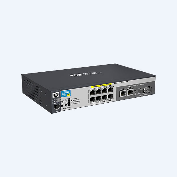 Switch HP Enterprise 2915-8G-PoE, 8 Puertos Gigabit Ethernet 10/100/1000 Mbps, PoE, Administrable