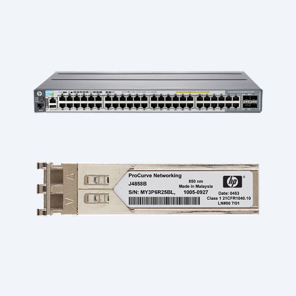 Switch HP Enterprise 2920-48G, 48 Puertos, 10/100/1000 Gbps, Administrable, PoE, Capa 3 + Transceptor HP X121 1 G SFP, LC SX