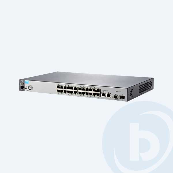 J9782A - Switch HP Enterprise 2530-24, 24 Puertos 10/100Mbps, 2 Puertos 10/100/1000Mbps