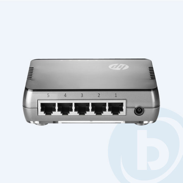 J9792A - Switch HP 1405-5G, 5 Puertos 10/100/1000Mbps