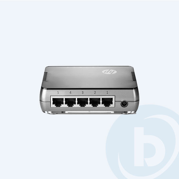 J9792A - Switch HP 1405-5G, 5 Puertos 10/100/1000Mbps