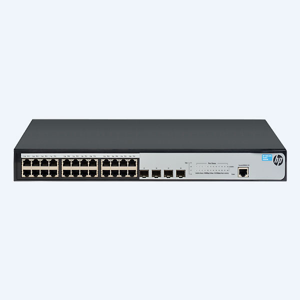 Switch HP Enterprise 1920-24G, 24puertos, 10/100/1000 Mbps + 4 SFP, QoS, LifeTime