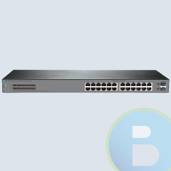 Switch HPE Gigabit Ethernet OfficeConnect 1920S 24G 2SFP, 24 Puertos 10/100/1000Mbps + 2 Puertos SFP, 52 Gbit/s, 8000 Entradas, Administrable