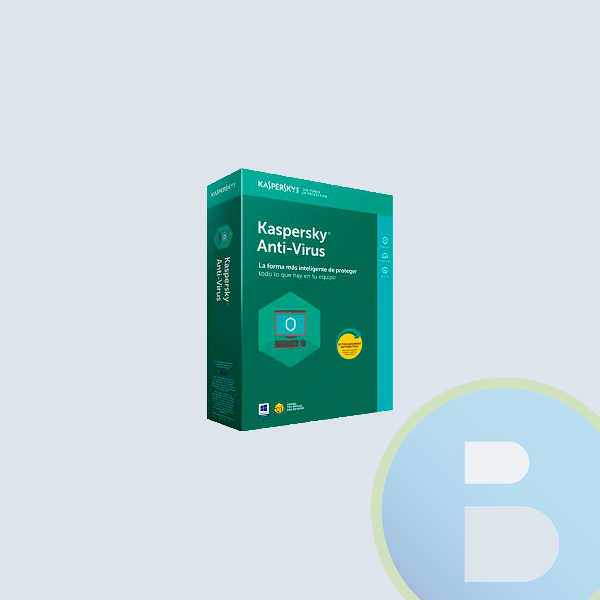 Antivirus Kaspersky, 5 usuarios, 1 Año