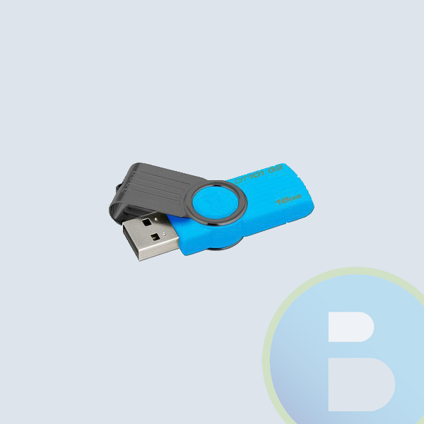 Memoria USB Kingston 16GB, USB 2.0, Data Traveler G2, Azul