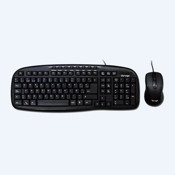 Combo Cableado Vorago KM-102, USB