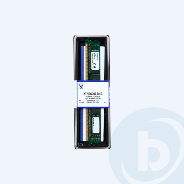 KTH9600CS/4G - Memoria Kingston PC3-12800, DDR3-1600, 4GB, DIMM, 1600MHz, Compatible con HP