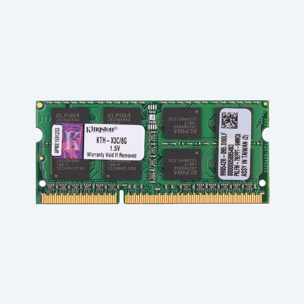 Memoria Kingston PC3-12800, DDR3-1600, 8GB, SODIMM, 200 MHz, para Laptop