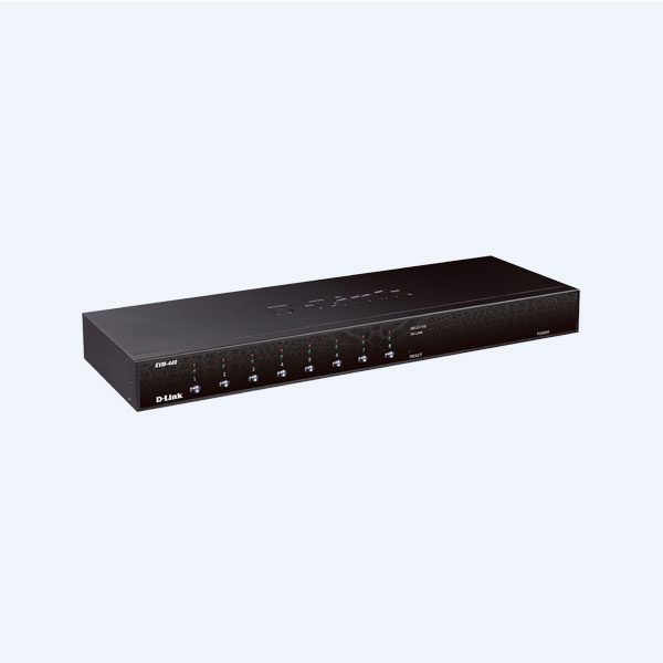 Switch KVM-440 D-Link, 8 Puertos, PS/2/USB
