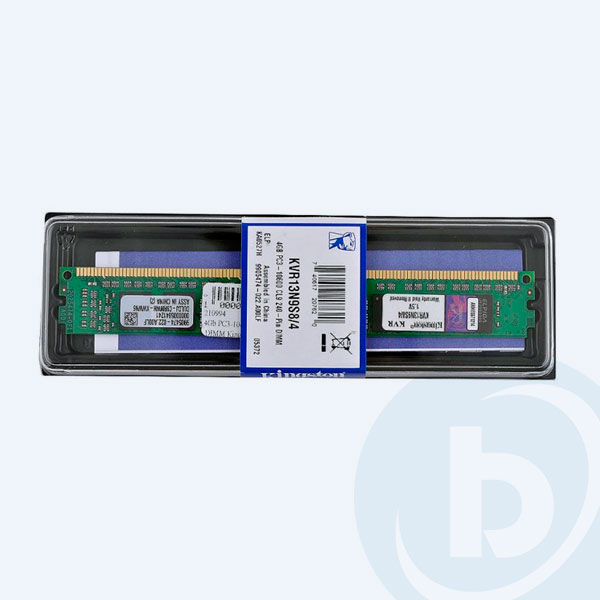 KVR13N9S8/4 - Memoria Kingston PC3-8500, DDR3-1066, 4GB, DIMM, 1333 MHz, para Desktop