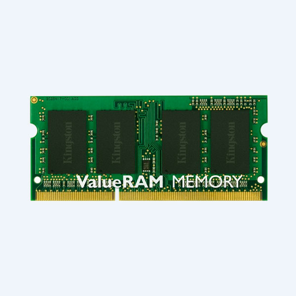 Memoria Kingston PC3-12800, 2GB, SODIMM, para Laptop