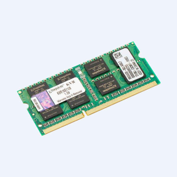 Memoria Kingston PC3-12800, DDR3 -1600, 8GB, SODIMM, 1600MHz,  para Laptop