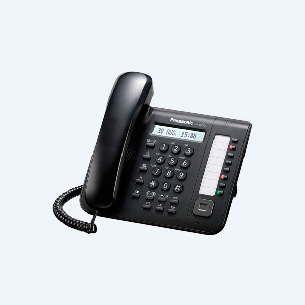 Teléfono Panasonic KX-DT521, Digital, Para Extensiones Digitales