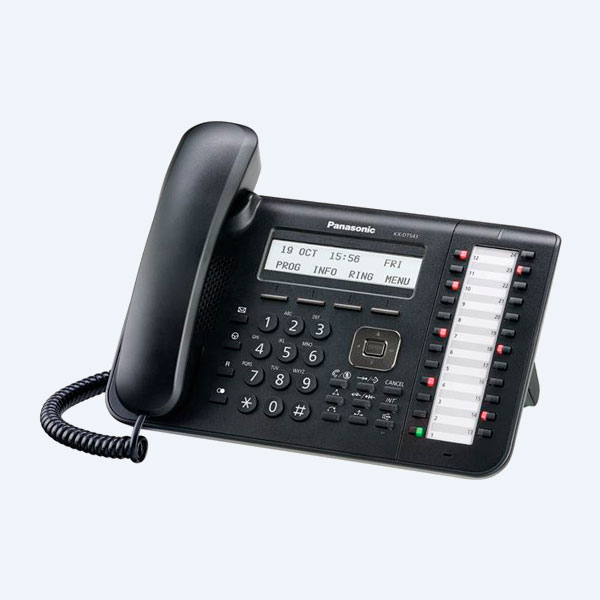 Teléfono Digital Panasonic KX-DT543, Alámbrico, 3 Lineas, 24 Teclas