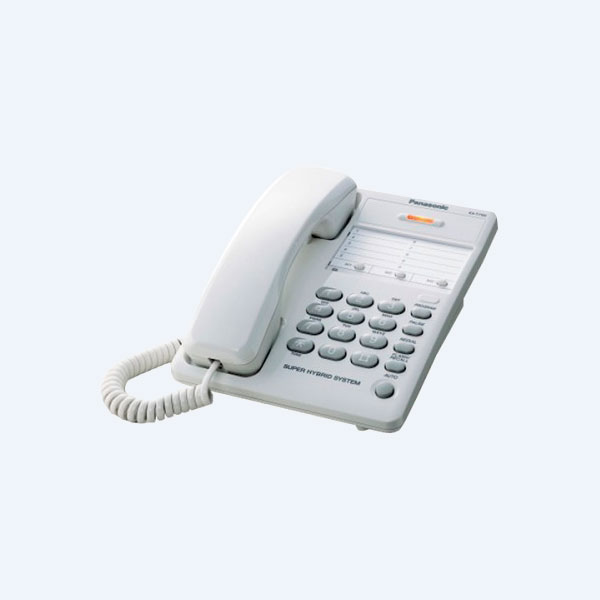 Teléfono Analógico Panasonic KX-T7101,Unilínea, Lámpara de Mensaje