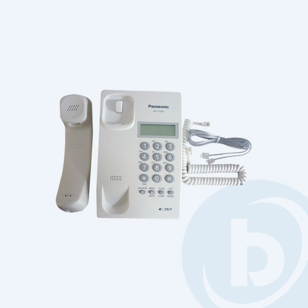 KX-T7703 - Tel&eacute;fono Al&aacute;mbrico Panasonic, 2 l&iacute;neas, Propietario Anal&oacute;gico, Identificador de Llamadas